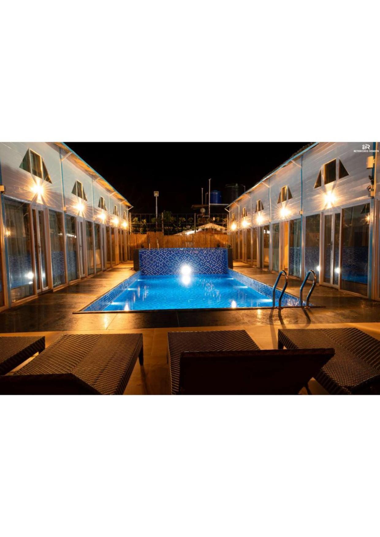 Bayview Cottage Pool Anjuna Exteriör bild