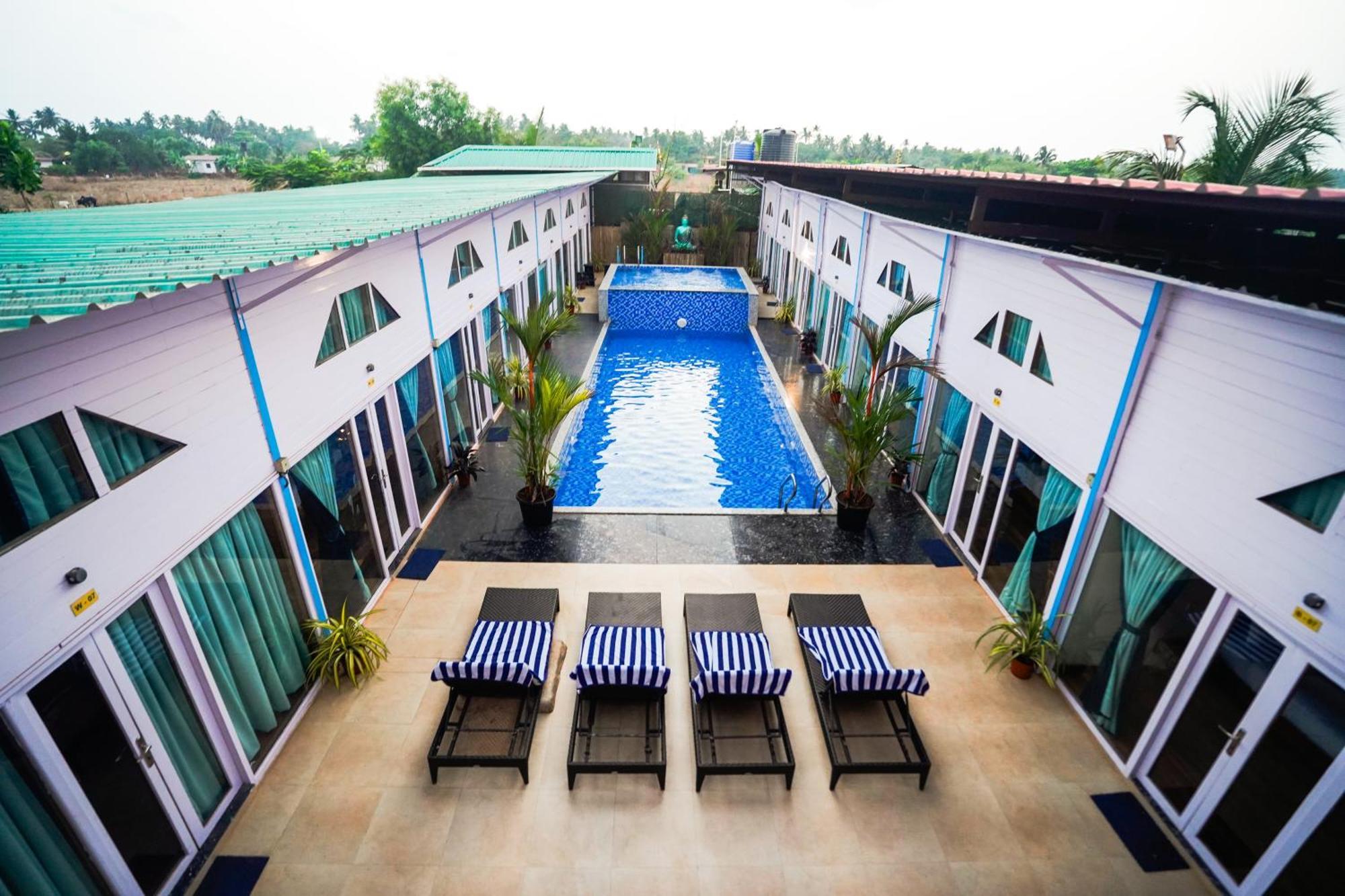 Bayview Cottage Pool Anjuna Exteriör bild